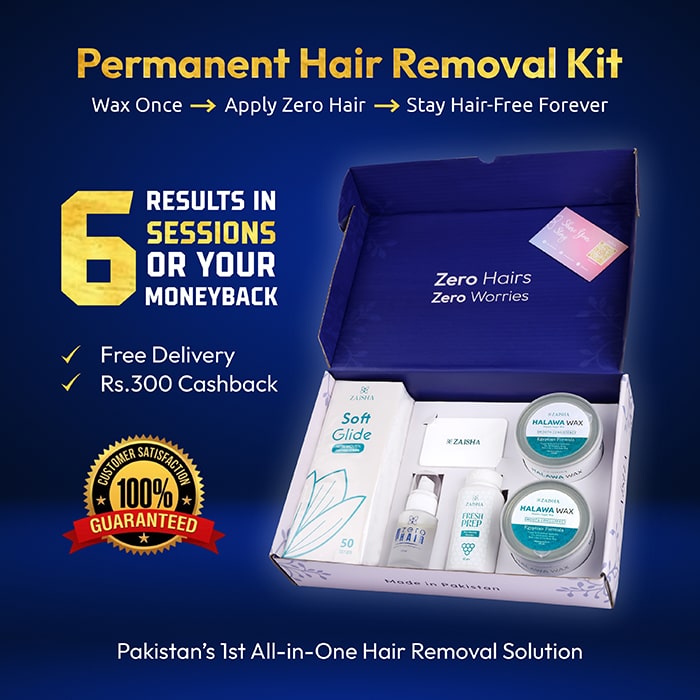 Zaisha Waxing & Zero Regrowth Kit
