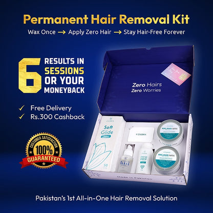Zaisha Waxing & Zero Regrowth Kit