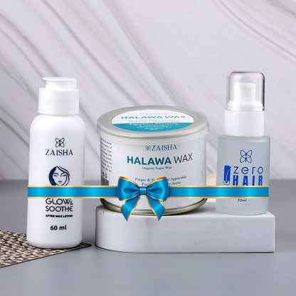 Zero Hair + Halawa wax + Lotion