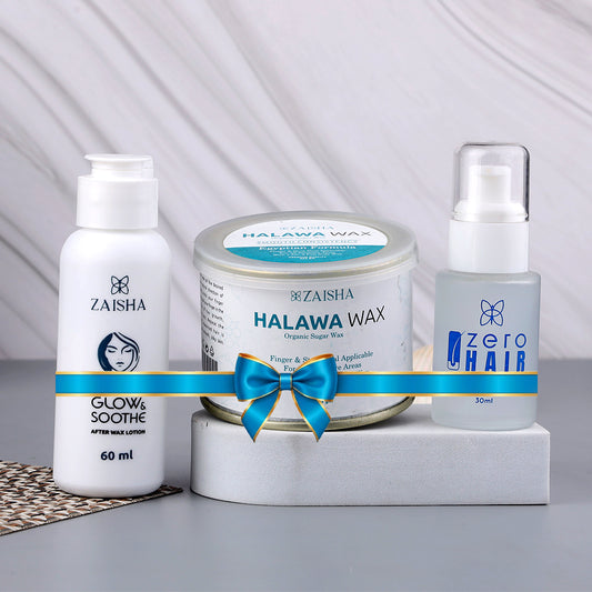 Zero Hair + Halawa wax + Lotion