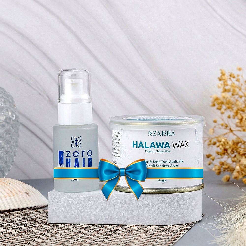 Halawa wax + Zero Hair