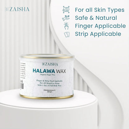 Zero Hair + Halawa wax + Strips