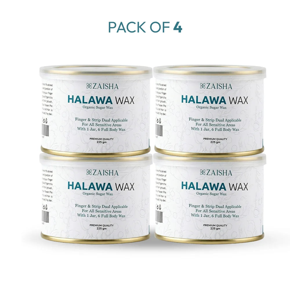 Pack of 4 - Halawa Wax